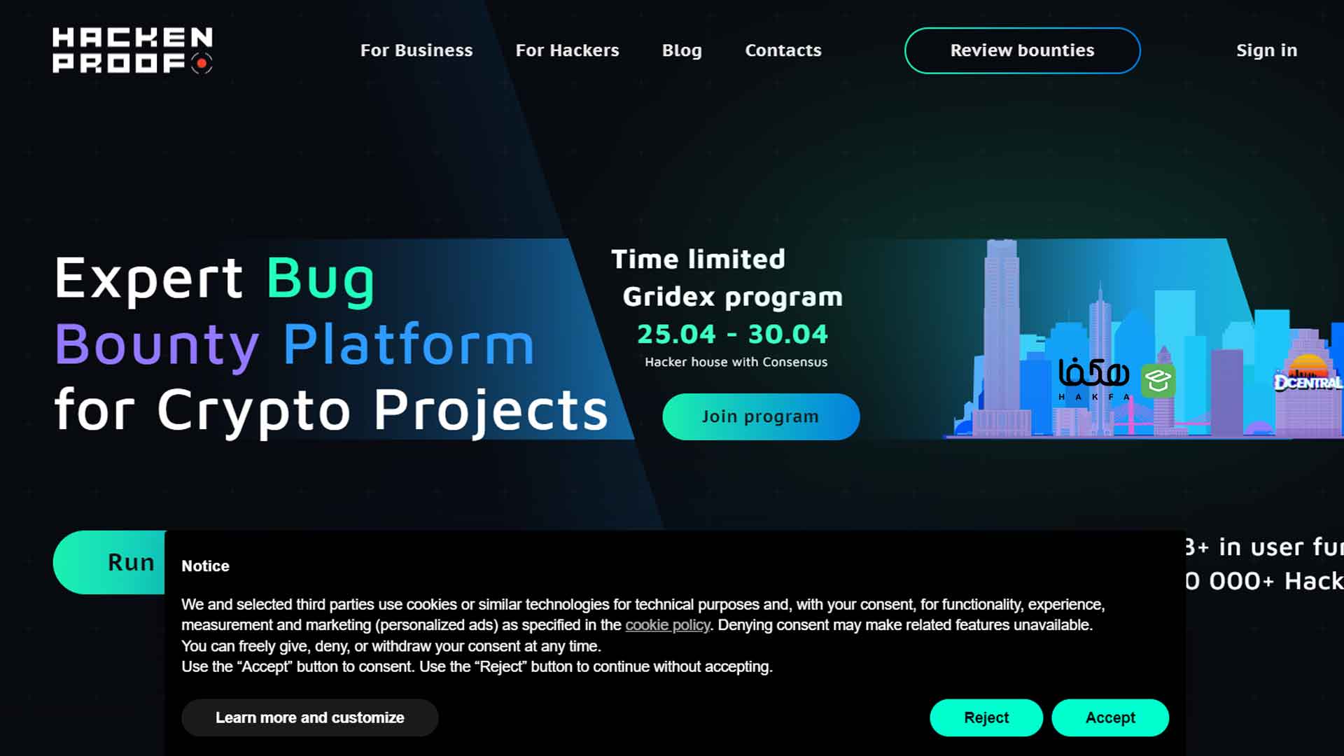 معرفی پلتفرم باگ بانتی hackenproof