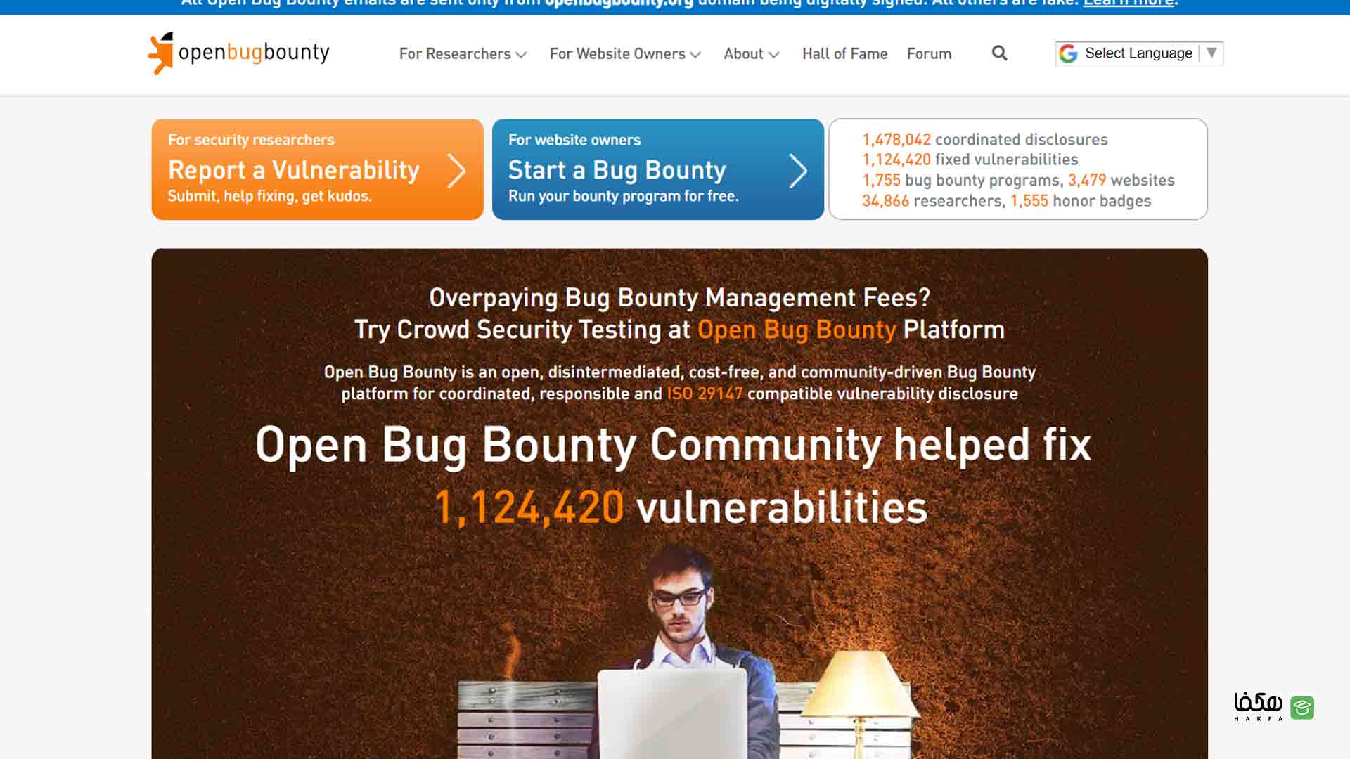 معرفی پلتفرم باگ بانتی openbugbounty